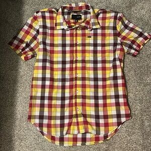 Hurley Multicolored Button Down Short Sleeve